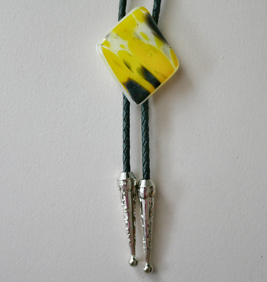 Yellow and Black Bolo Tie #4