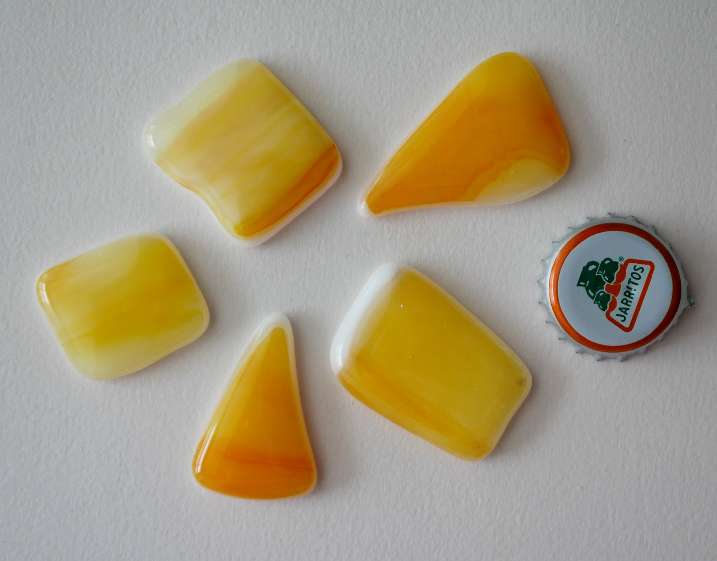 Yellow and Orange Cabochon Set