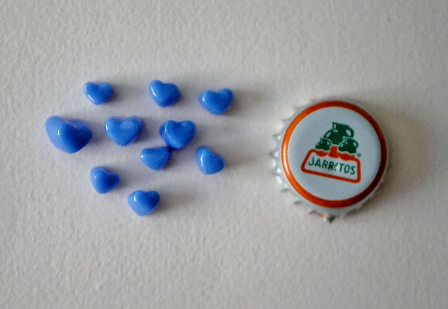 10 Tiny Blue Hearts