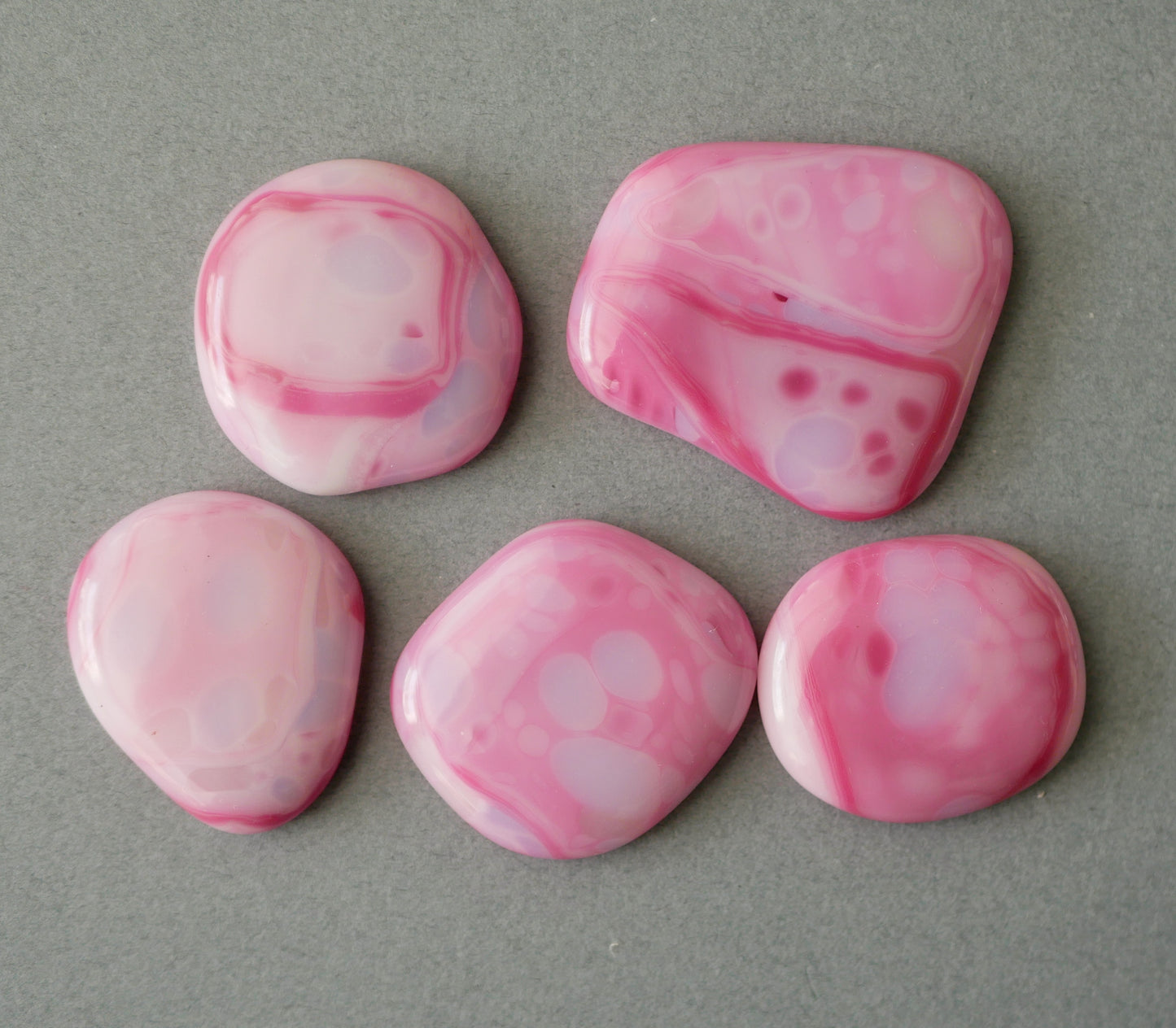 Ghost Pink Cabochon Set