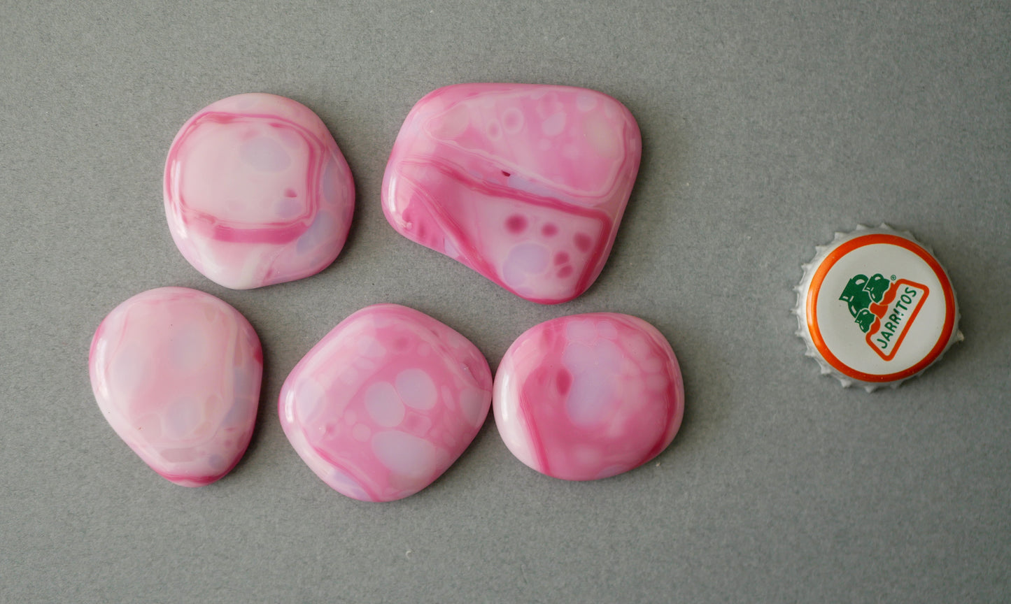 Ghost Pink Cabochon Set