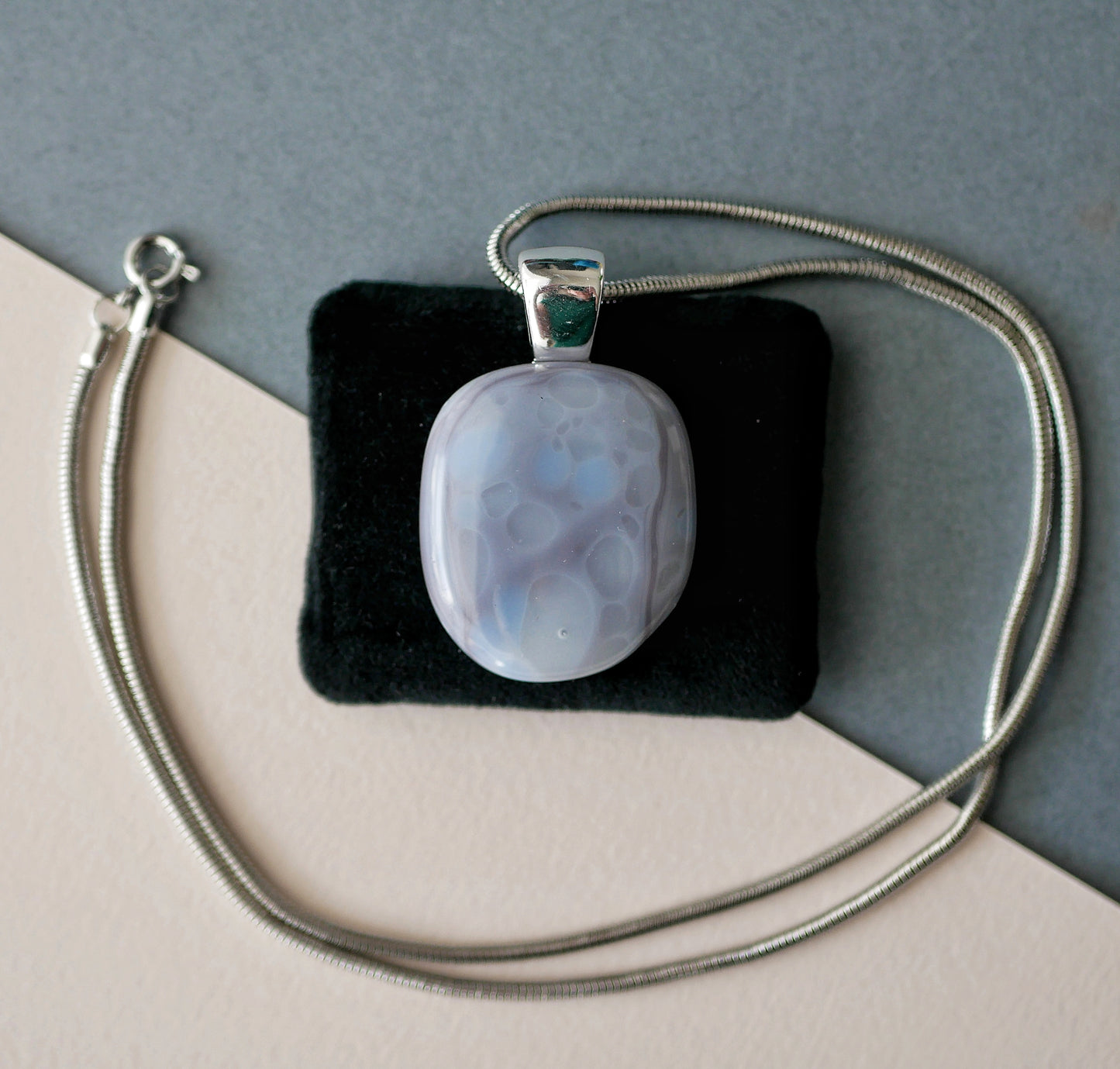 Ghost Purple-Grey Pendants