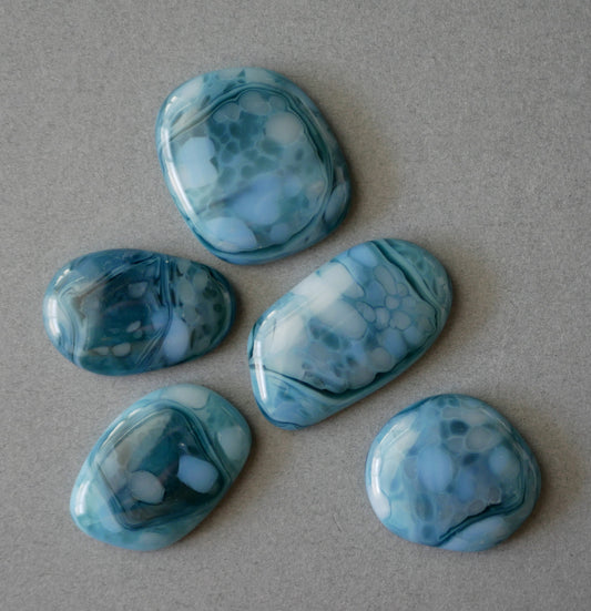 Ghost Blue Cabochon Set