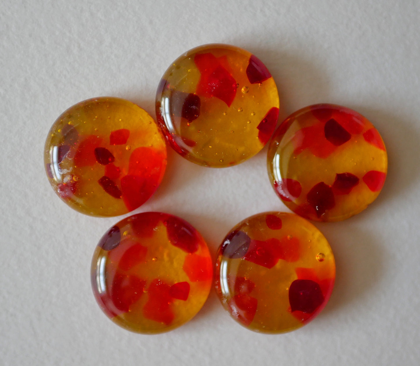 Firey Cabochon Set