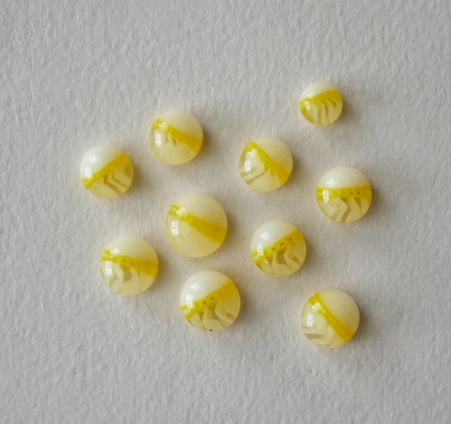 10 Yellow Jellyfish Tokens