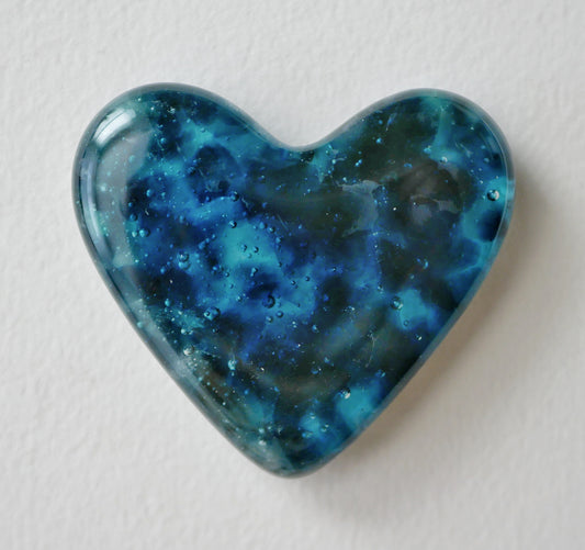 Blue Pocket Heart