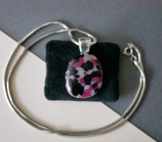 Mottled Purple Pendant