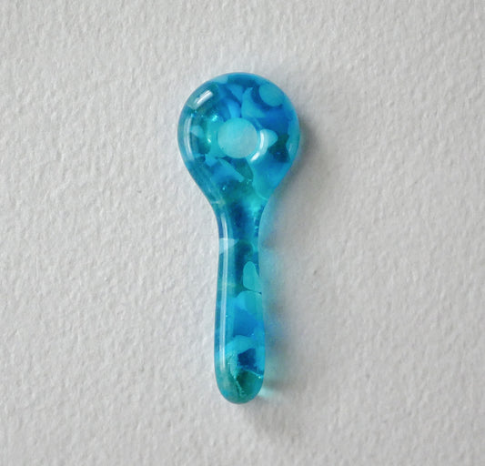 Hole-and-Line Pendant in Blue (PENDANT ONLY)