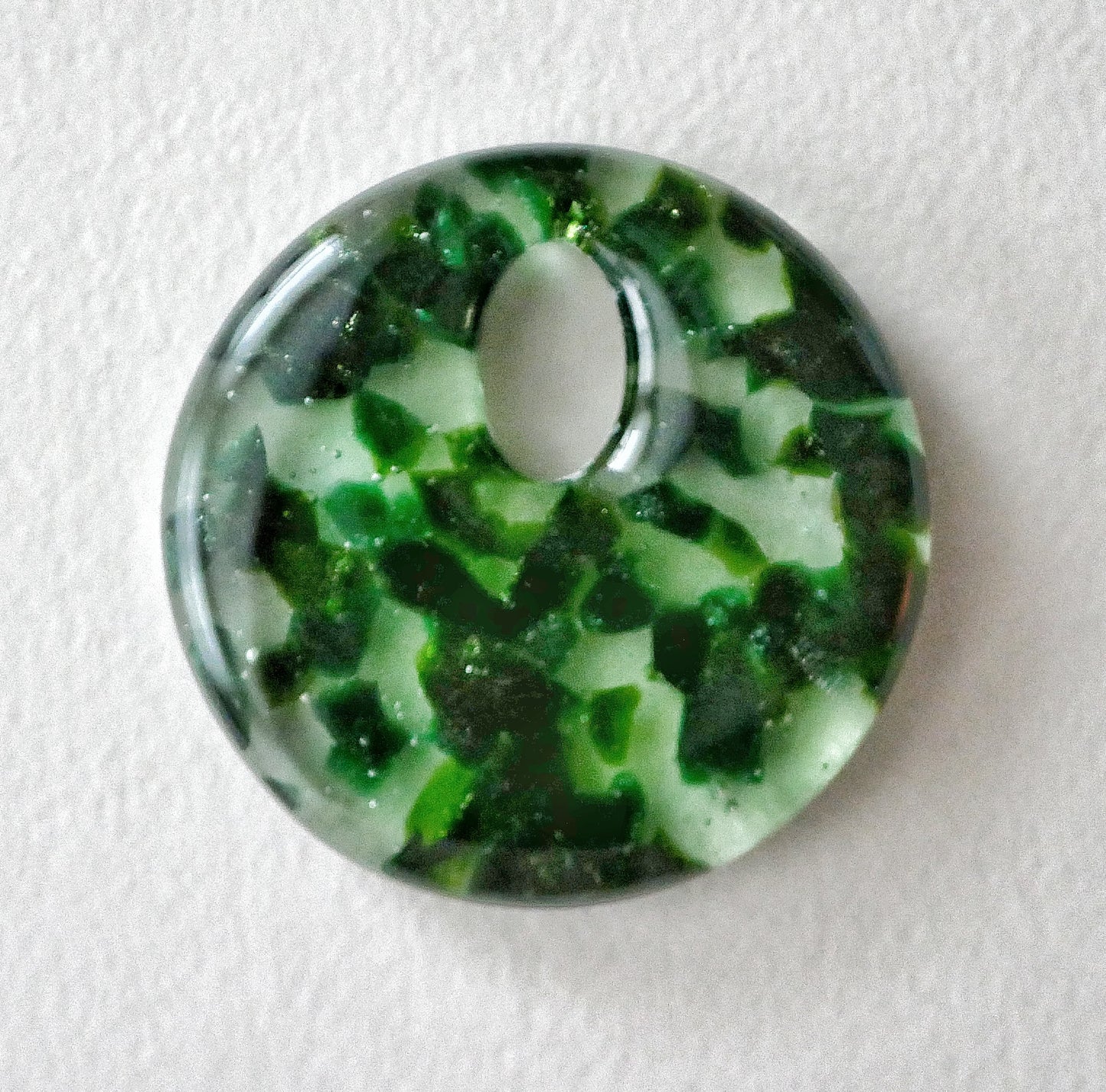 Round Pendant: Greens (PENDANT ONLY)