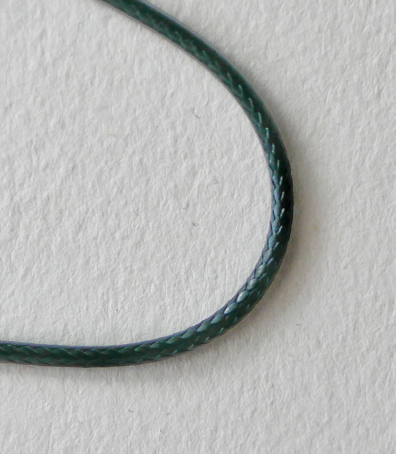 Waxed Cotton Cord (1.5mm) (18 Inch)