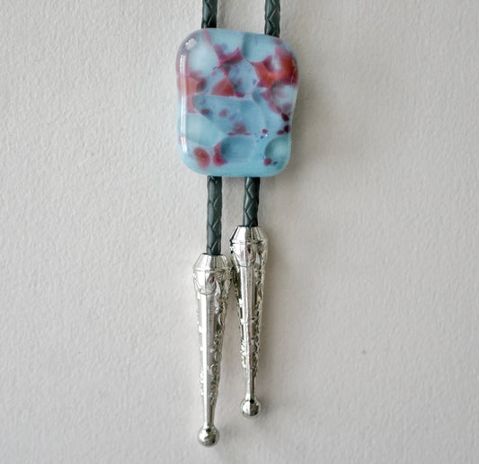 Pink and Blue Bolo Tie #1