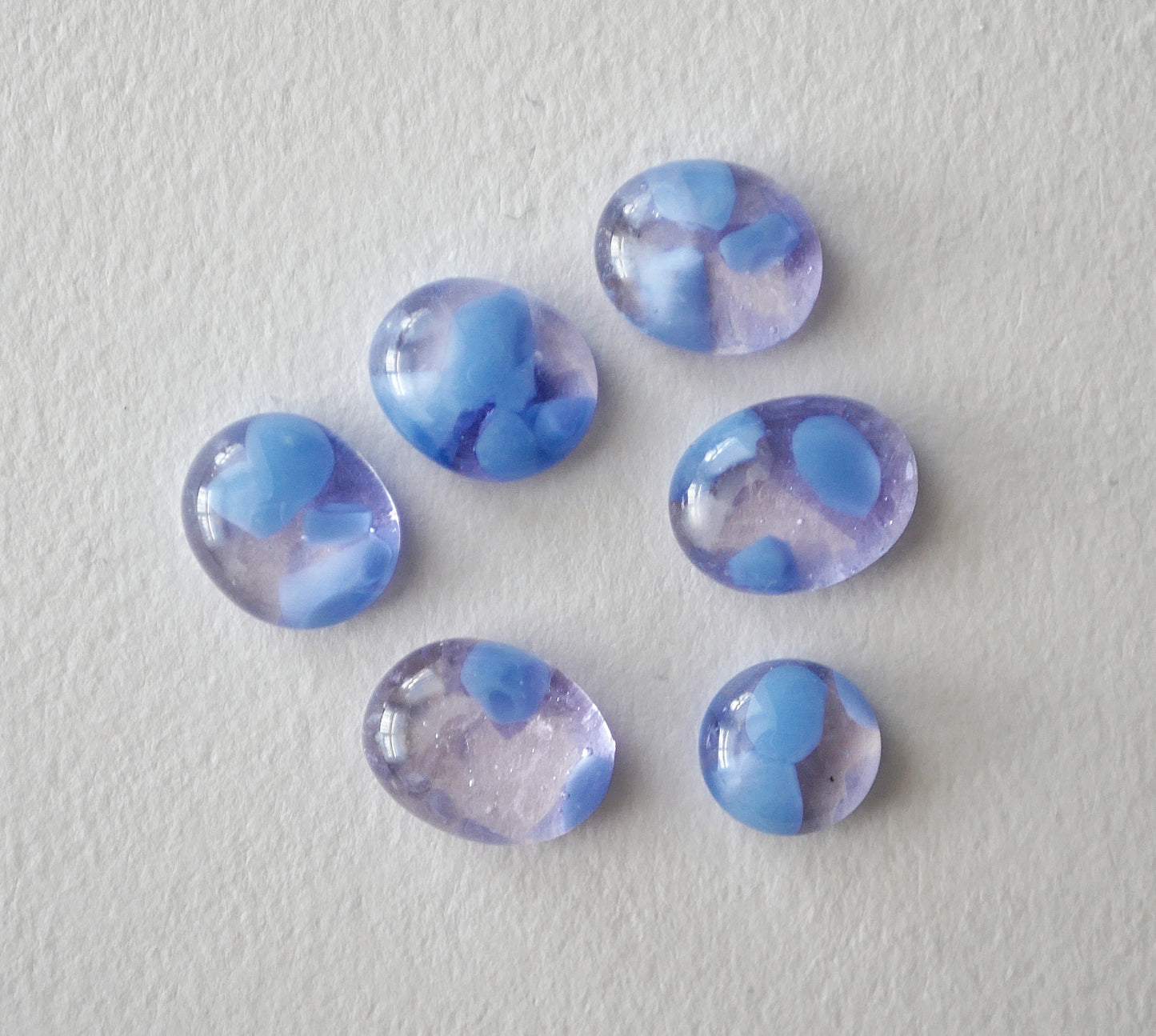 6 Periwinkle Tokens