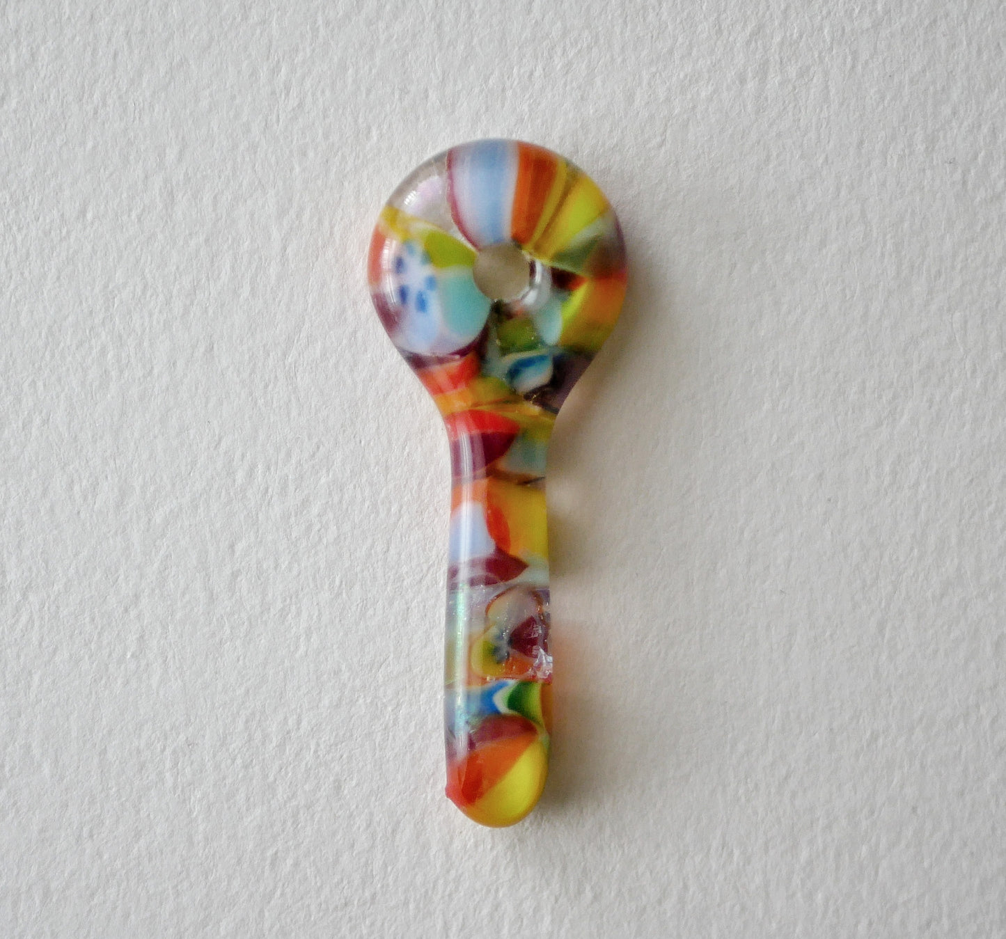 Hole-and-Line Pendant in Rainbow (PENDANT ONLY)