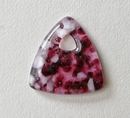 Triangle Pendant: Pinks #1 (PENDANT ONLY)