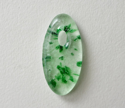 Oval Pendant: Pale Green (PENDANT ONLY)