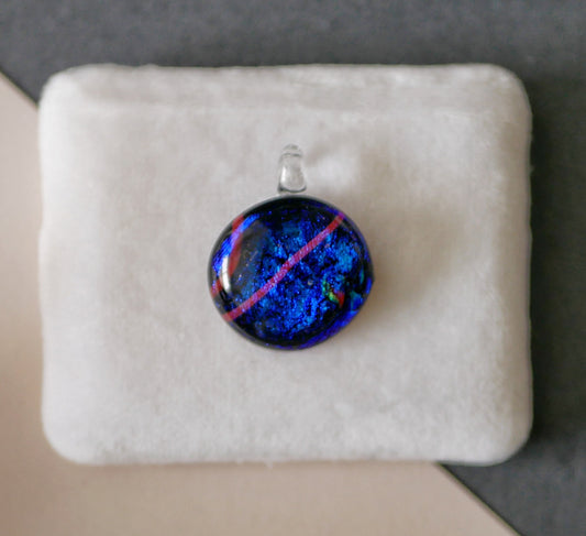 Small Dichroic Pendant with Choice of Chain/Cord #9