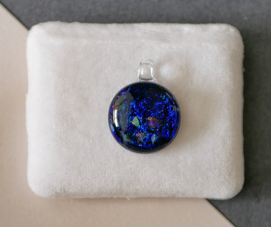 Small Dichroic Pendant with Choice of Chain/Cord #5