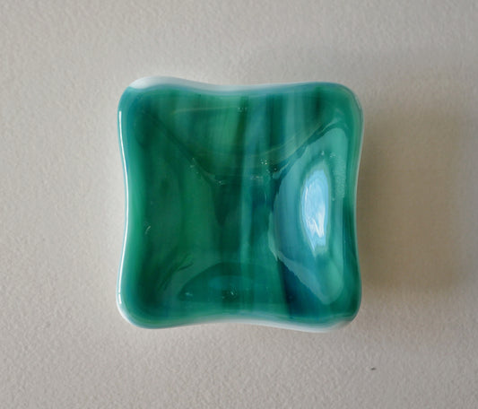 Trinket Dish: Cool Greens