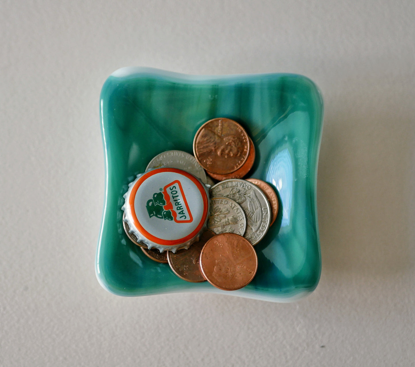 Trinket Dish: Cool Greens