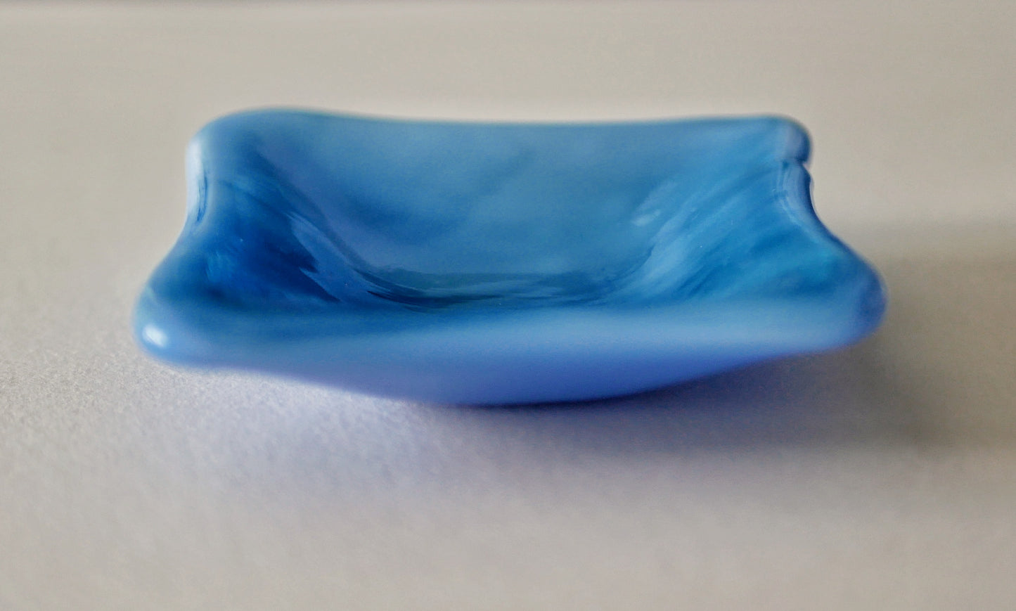 Trinket Dish: Simple Blues