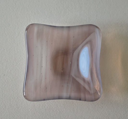 Trinket Dish: Clear Lavender