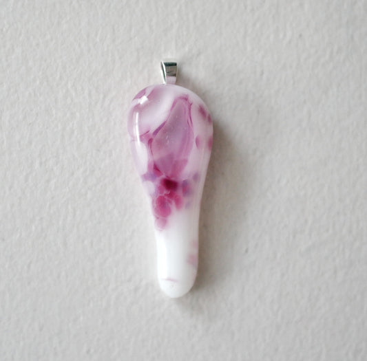 Light Pink Pendant #2 (Sterling Silver) (PENDANT ONLY)