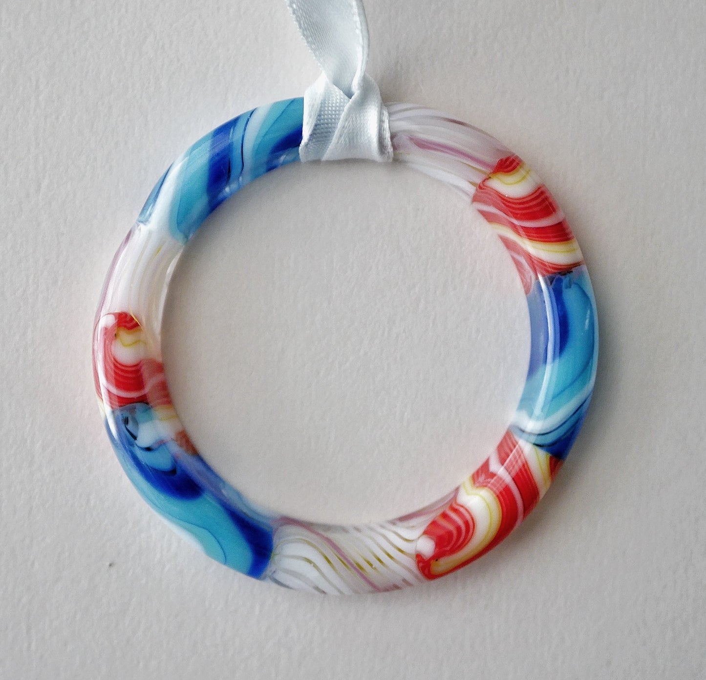 Irregular Glass Collage Wreath #18