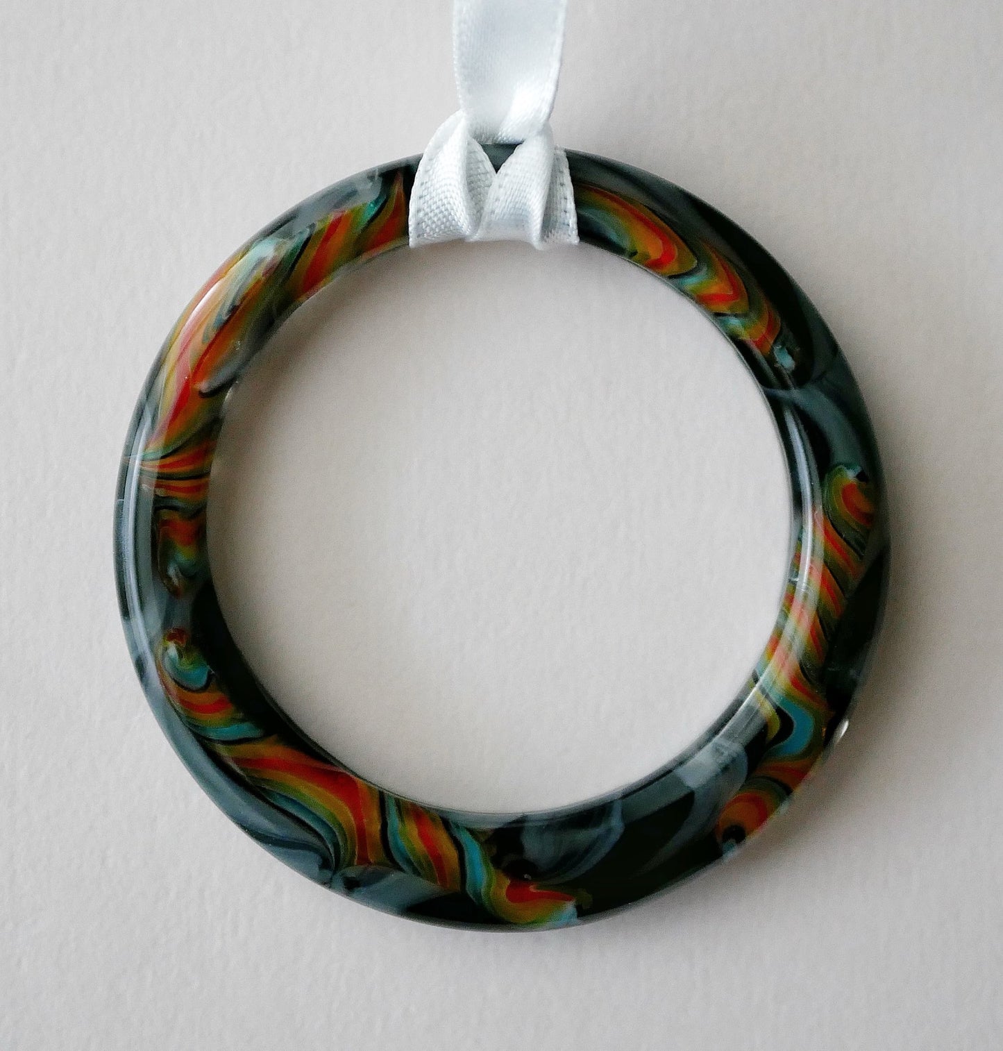 Glass Collage Wreath #23