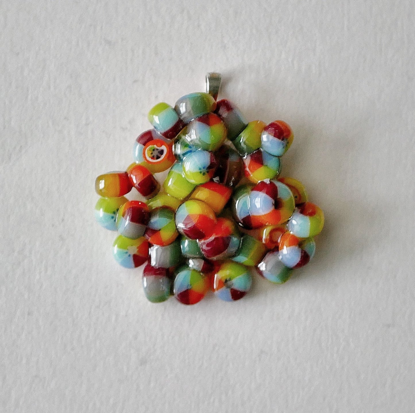 Rainbow Cluster Pendant #5 (PENDANT ONLY)