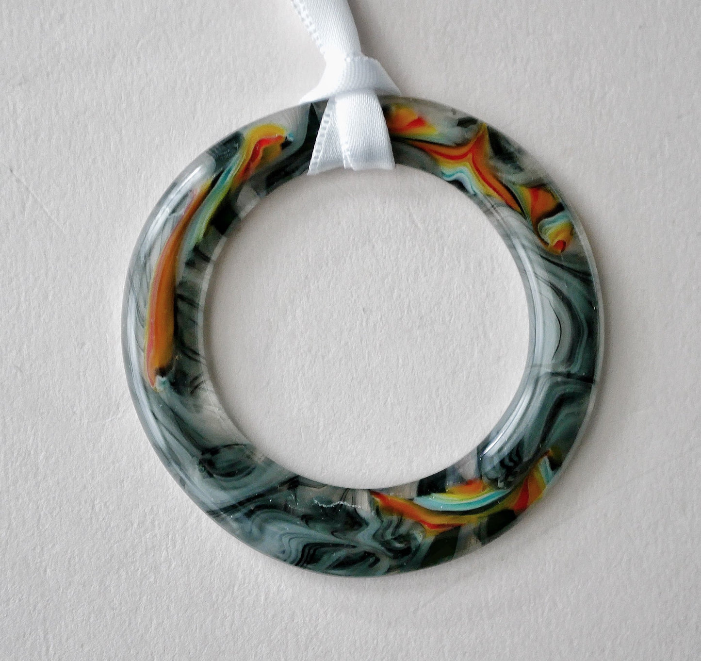 Irregular Glass Collage Wreath #23