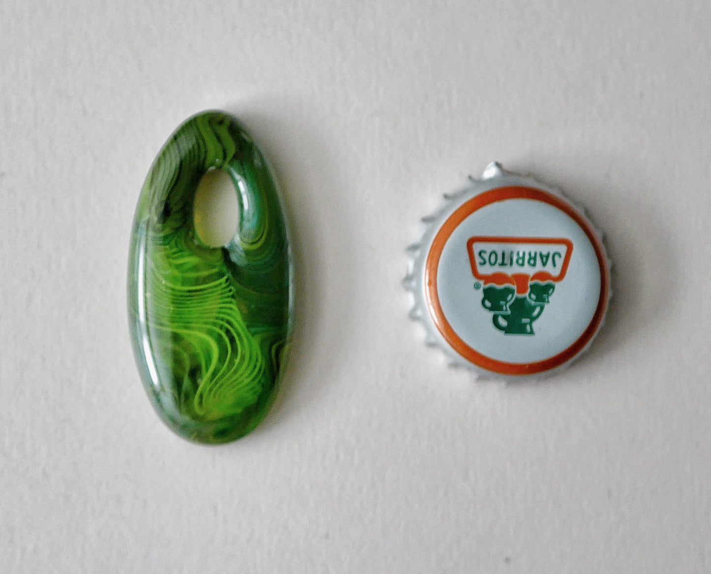 Oval Pendant: Collage #25 (PENDANT ONLY)