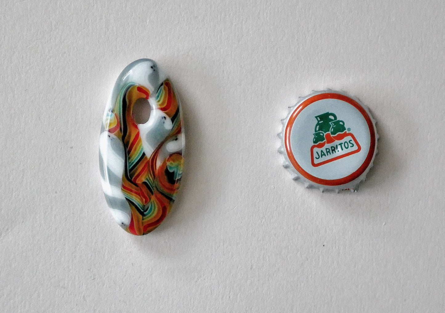 Oval Pendant: Collage #21 (PENDANT ONLY)