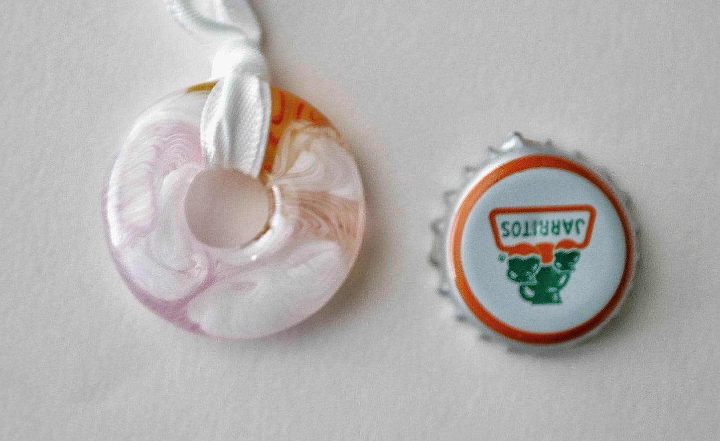 Mini Glass Collage Wreath #11