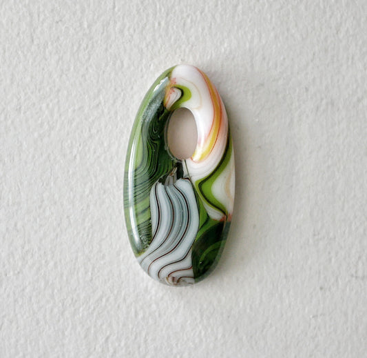 Oval Pendant: Collage #15 (PENDANT ONLY)