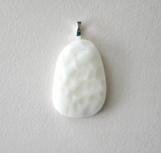 White Pendant #1 (Base Metal) (PENDANT ONLY)