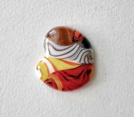 Blob Worry Stone: Collage #9