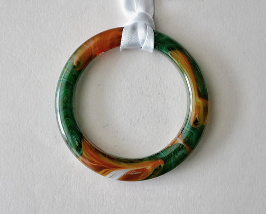 Glass Collage Wreath #30