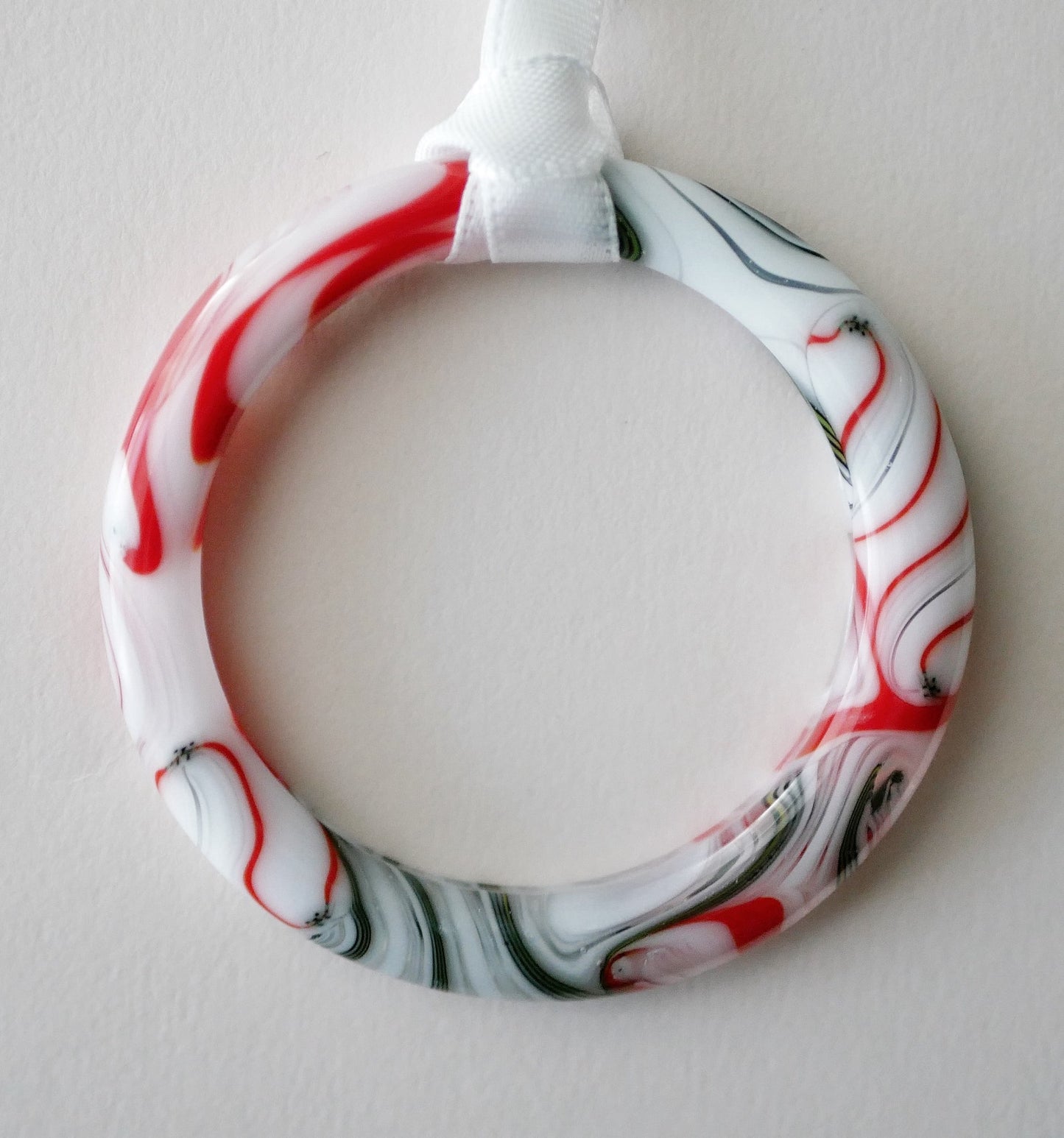 Glass Collage Wreath #13