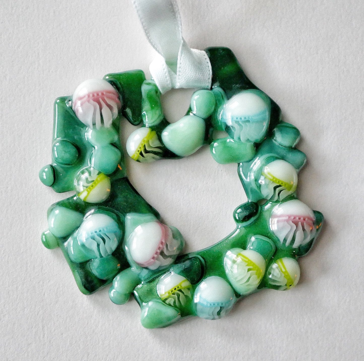 Bumpy Geometric Wreath with Jellyfish (Small)