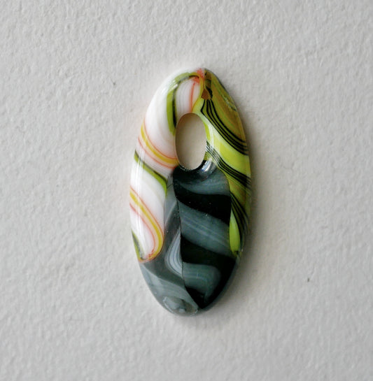 Oval Pendant: Collage #3 (PENDANT ONLY)