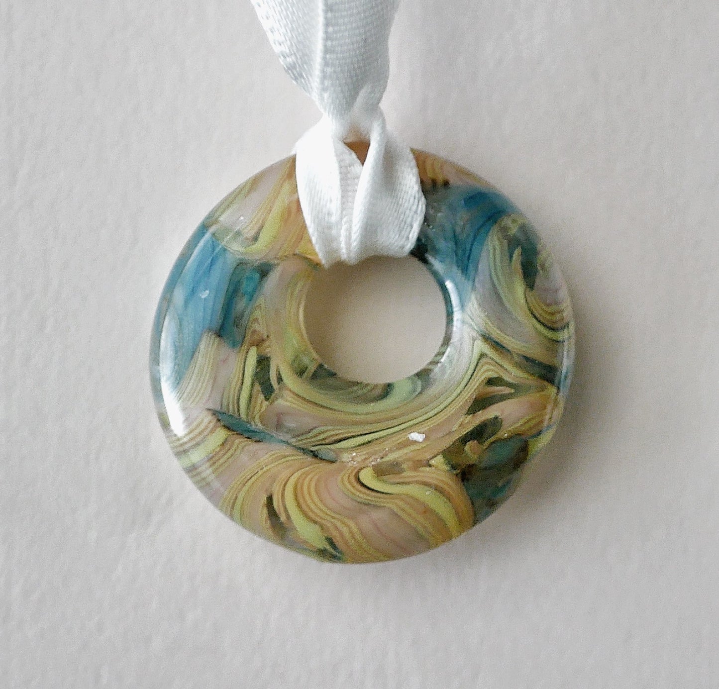 Mini Glass Collage Wreath #7