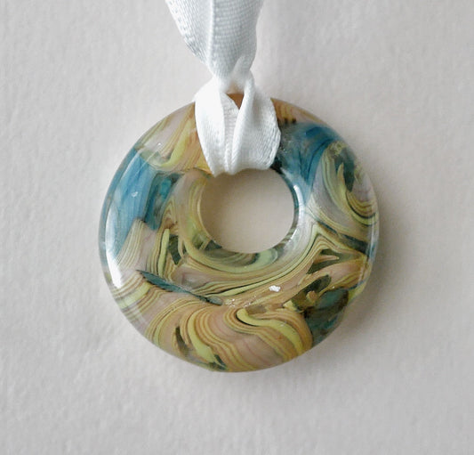 Mini Glass Collage Wreath #7