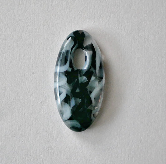 Oval Pendant: Collage #23 (PENDANT ONLY)