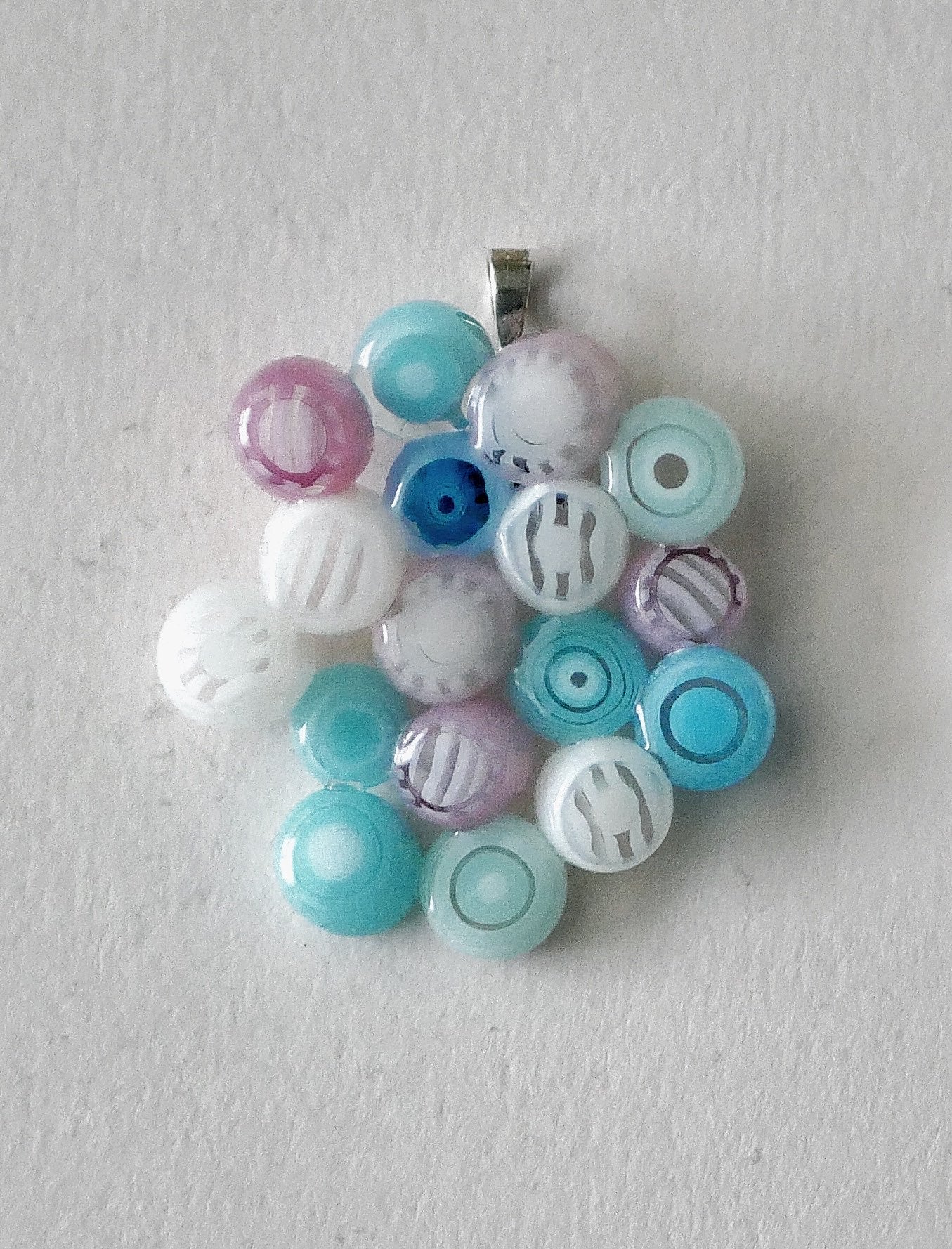 Trans Pride Cluster Pendant (PENDANT ONLY)