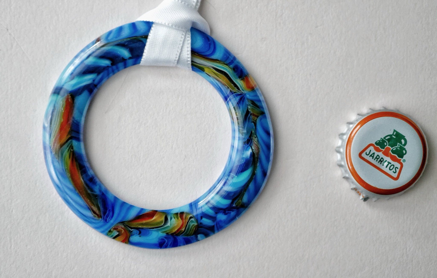 Irregular Glass Collage Wreath #26