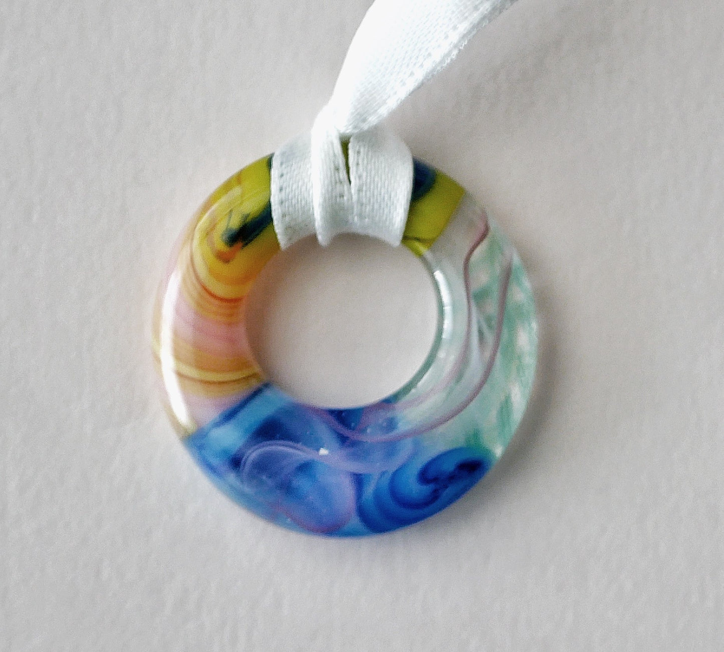 Mini Glass Collage Wreath #6