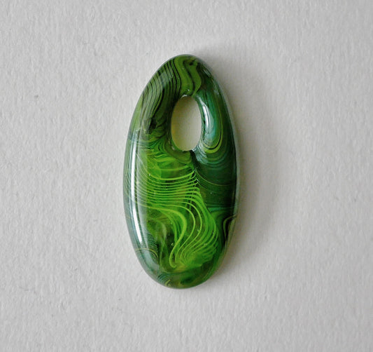 Oval Pendant: Collage #25 (PENDANT ONLY)