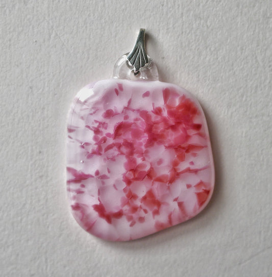 Light Pink Pendant #3 (Sterling Silver) (PENDANT ONLY)