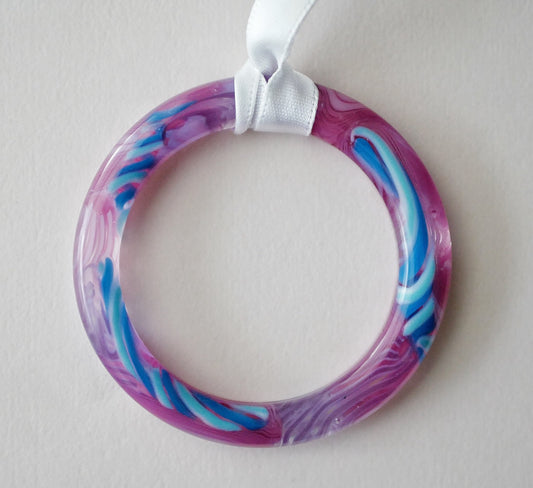 Glass Collage Wreath #16