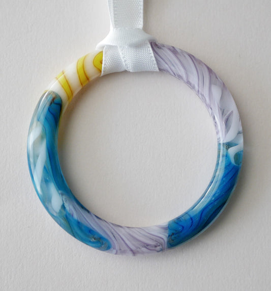 Glass Collage Wreath #11